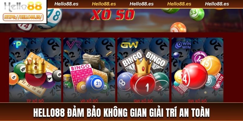 Hello88 đảm bảo mang đến không gian giải trí an toàn